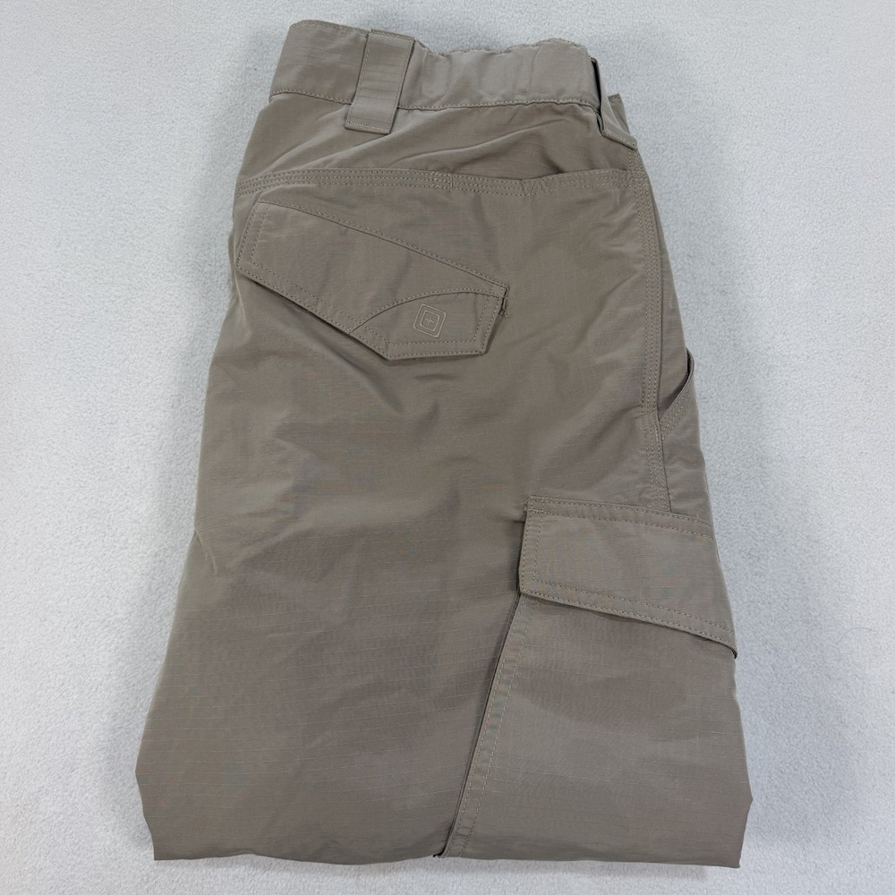 5.11 Tactical Fast Tac Ripstop Cargo Pants Mens 36x30 Beige Utility 74439 - Picture 1 of 6